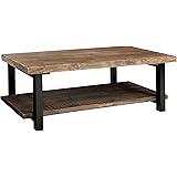 Alaterre AZMBA1120 Sonoma Rustic Natural Coffee Table, Brown