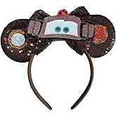 CLGIFT Frozen Inspired Minnie Ears Headband, Olaf Minnie Ears (Mater)