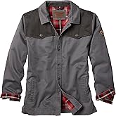 Legendary Whitetails mens Stockyards Lonestar Waxed Canvas Shirt Jacket