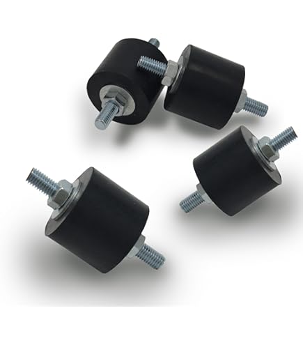 Floor Mount Vibration Isolator, 100% Neoprene, Capacity Range: 15 to 45  lb.: Amazon.com: Industrial & Scientific