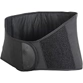 Back on Track Back Support Brace | Narrow Front, Lumbar Support | Welltex Technology, Removable Pad, Ergonomic Design, Lightweight Build, Flexible Fit, Everyday Comfort, Small (19700001)