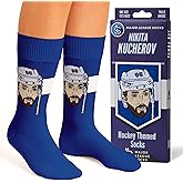 Major League Socks - NHL Tampa Bay Fan Socks - Ice Hockey Apparel - Unisex, Sizes 7-13 (Ideal Holiday Gift)