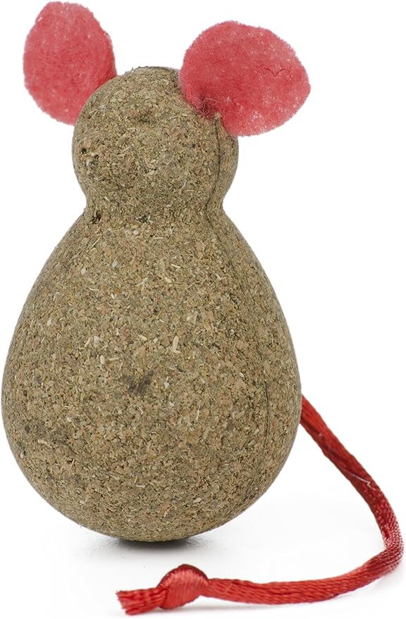 compressed catnip mouse