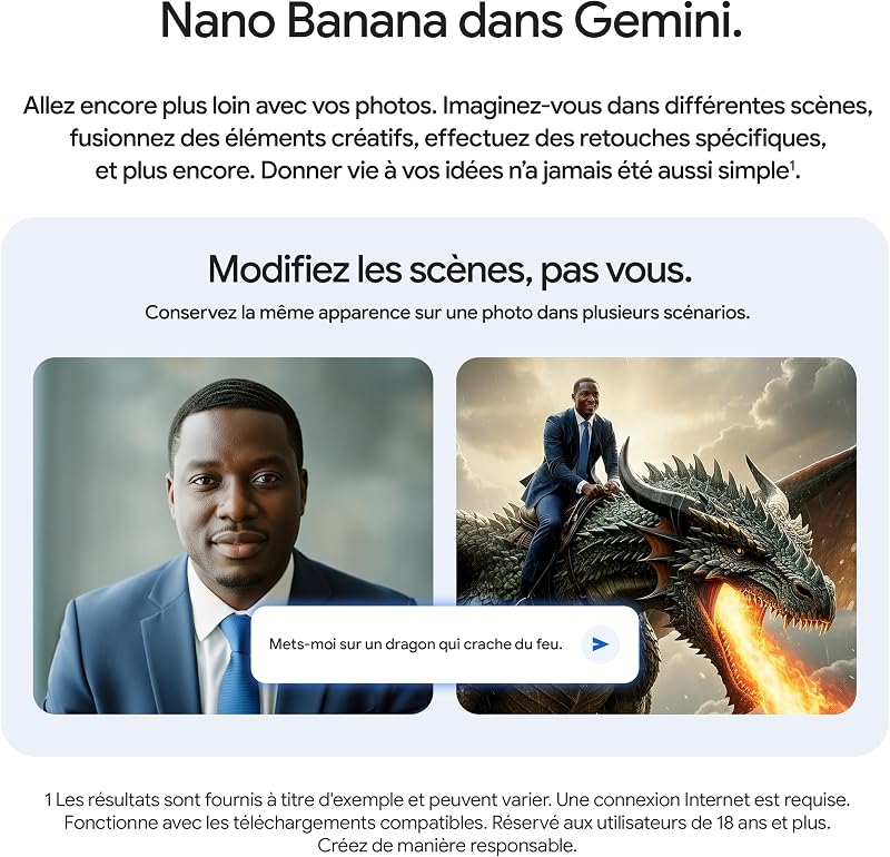 Pixel 10 Pro – Smartphone Android débloqué avec Gemini, Triple Appareil Photo arrière, Plus de 24 Heures d'autonomie et écran Super Actua 6,3 Pouces - Noir Volcanique, 128GB