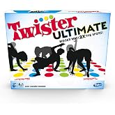 Twister Ultimate: Bigger Mat, More Coloured Spots, Family, Kids Party Game Age 6+; Compatible with Alexa (Amazon Exclusive)
