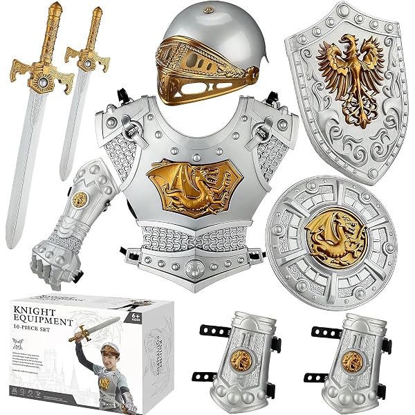 Amazon.com: Fun Express Knight Costume Kids Boys - Complete