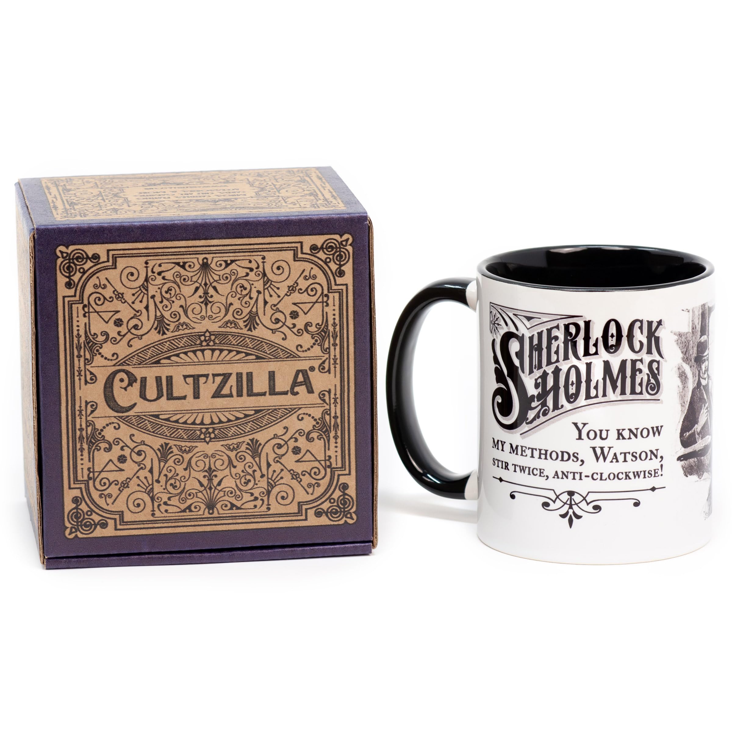 Cultzilla Vintage Sherlock Funny Quote Mug