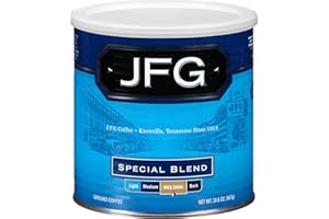 JFG Special Blend Medium-Dark Roast Ground Coffee, 30.6oz Can (Pack of 1)