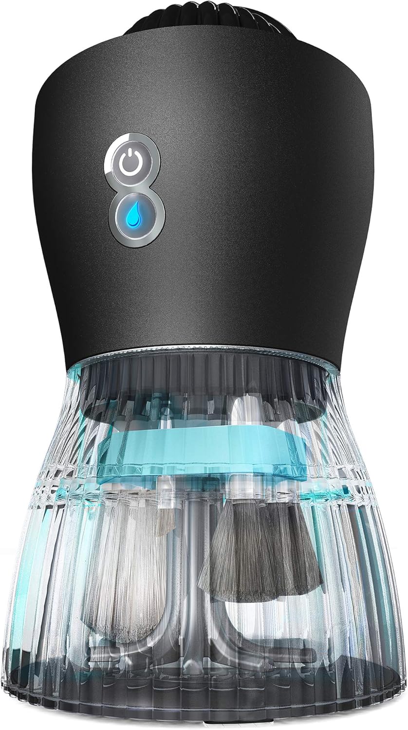 TAO Clean Sonic Makeup Brush Cleaner Black Makeup Brush Cleaner