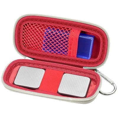 Heart Monitor Case Compatible with AliveCor Kardia Mobile ECG/for KardiaMobile 6L for Apple and Android Device - CASE ONLY (Red)