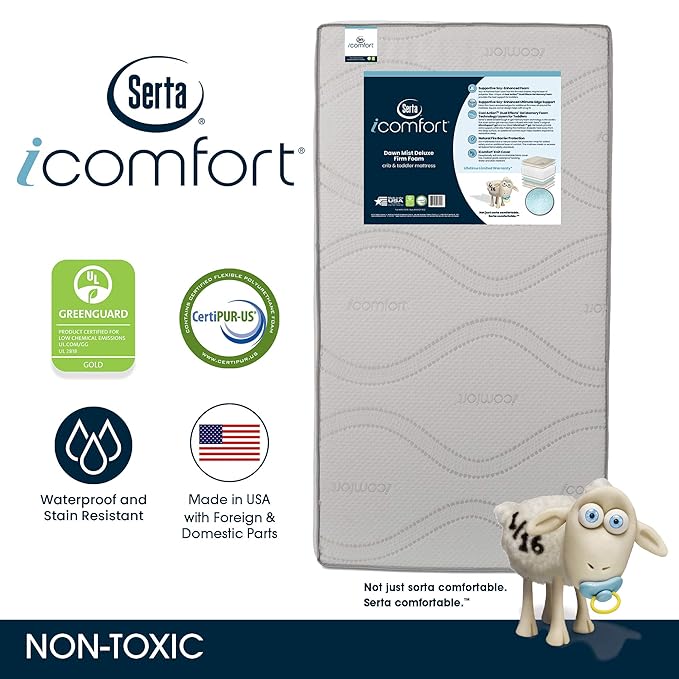 serta icomfort baby mattress