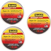 3M Scotch Super 33+ Vinyl Electrical Tape, .75-Inch by 66-Feet