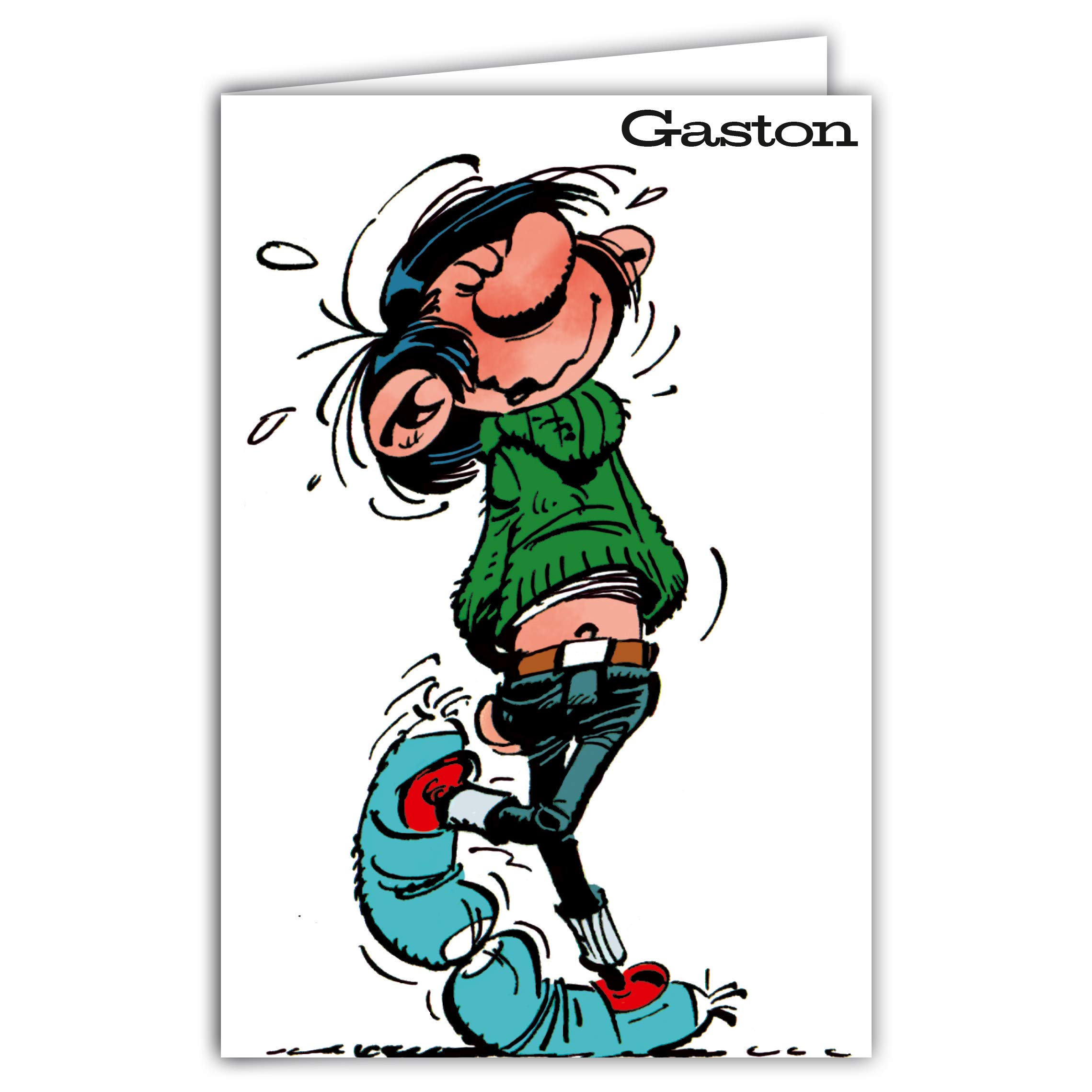 Gaston Lagaffe Je Nose Pas Birthday Card