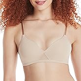 Hanes Womens T-Shirt Bra Pack, Oh So Light Wireless Bra for Women, Convertible Straps, Single Or 2-Pack