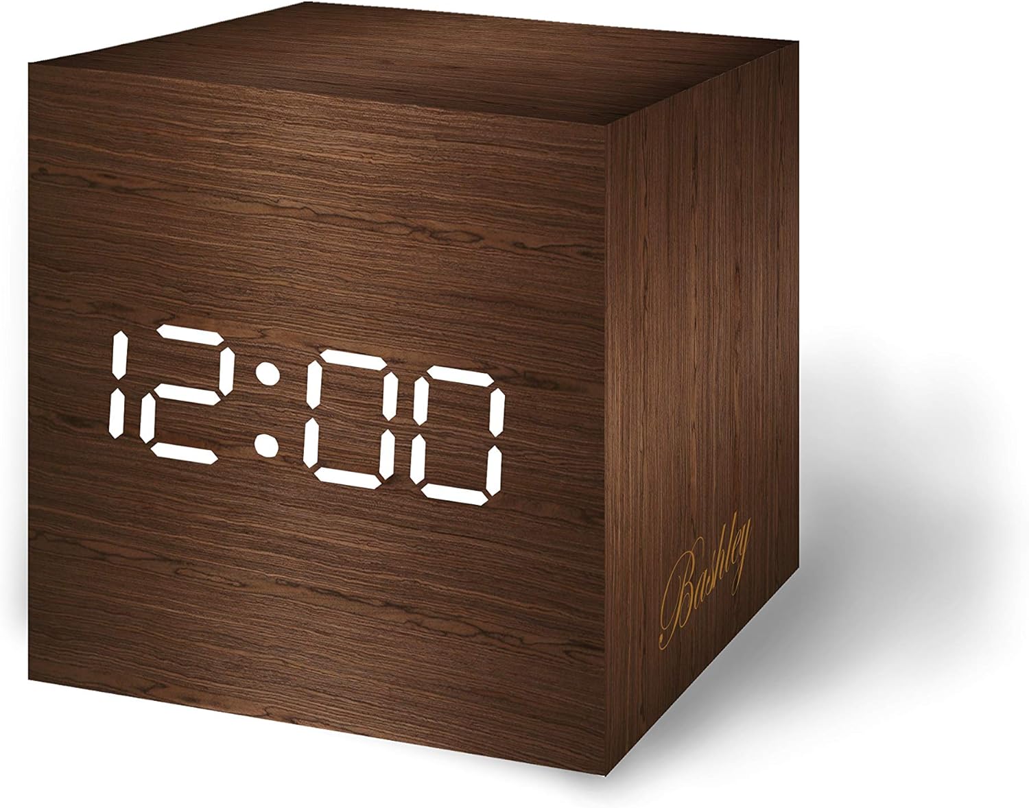 Bashley Digital Alarm Clock, Wood Clock LED Light Amazon.co.uk Electronics