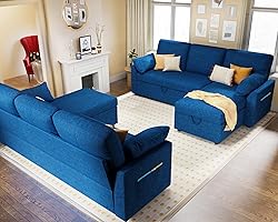 PaPaJet Sofa Bed, Sofa Sleeper with Storage
