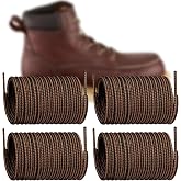 Endoto Shoe Laces for Irish Setter Replacement Shoelaces Strings | 2 Pairs | 4.5MM Round Boot Laces | Material: Polyester