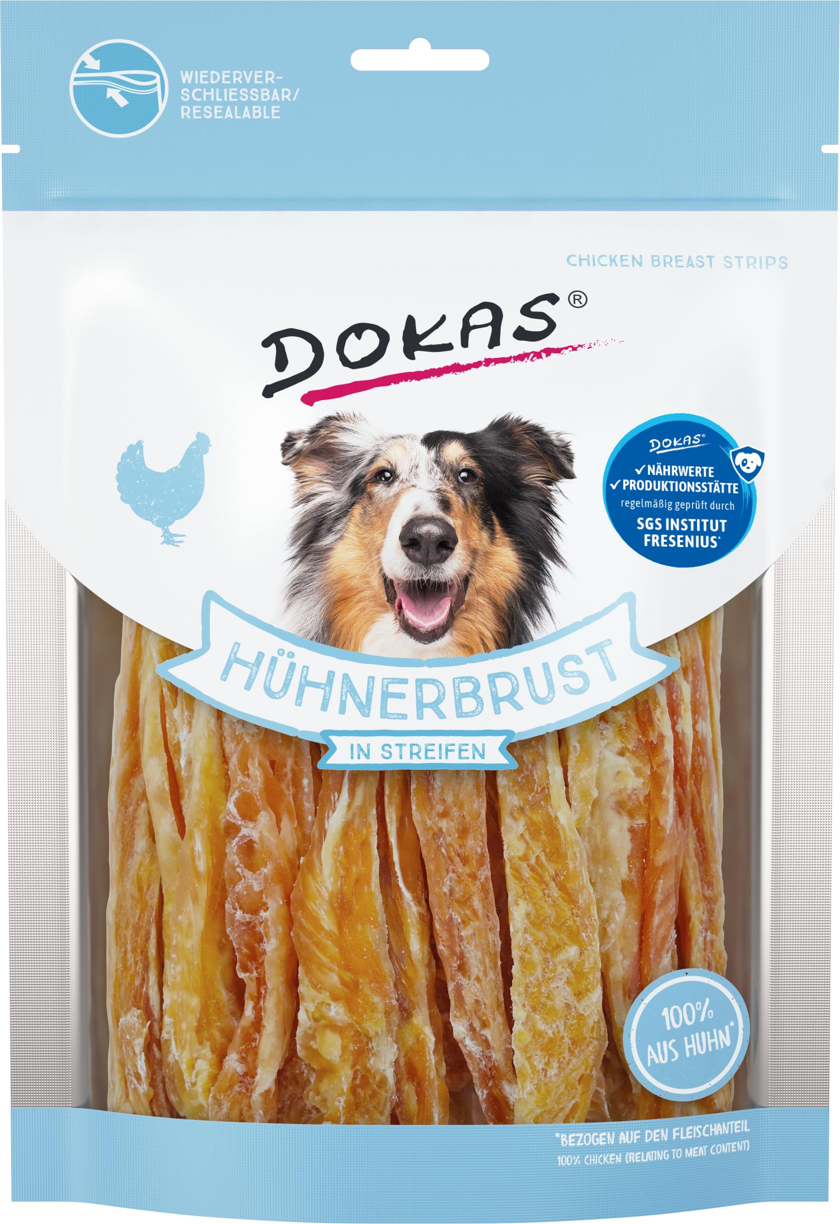 Dokas Chicken Breast Strips (1 Pack of 250 g)