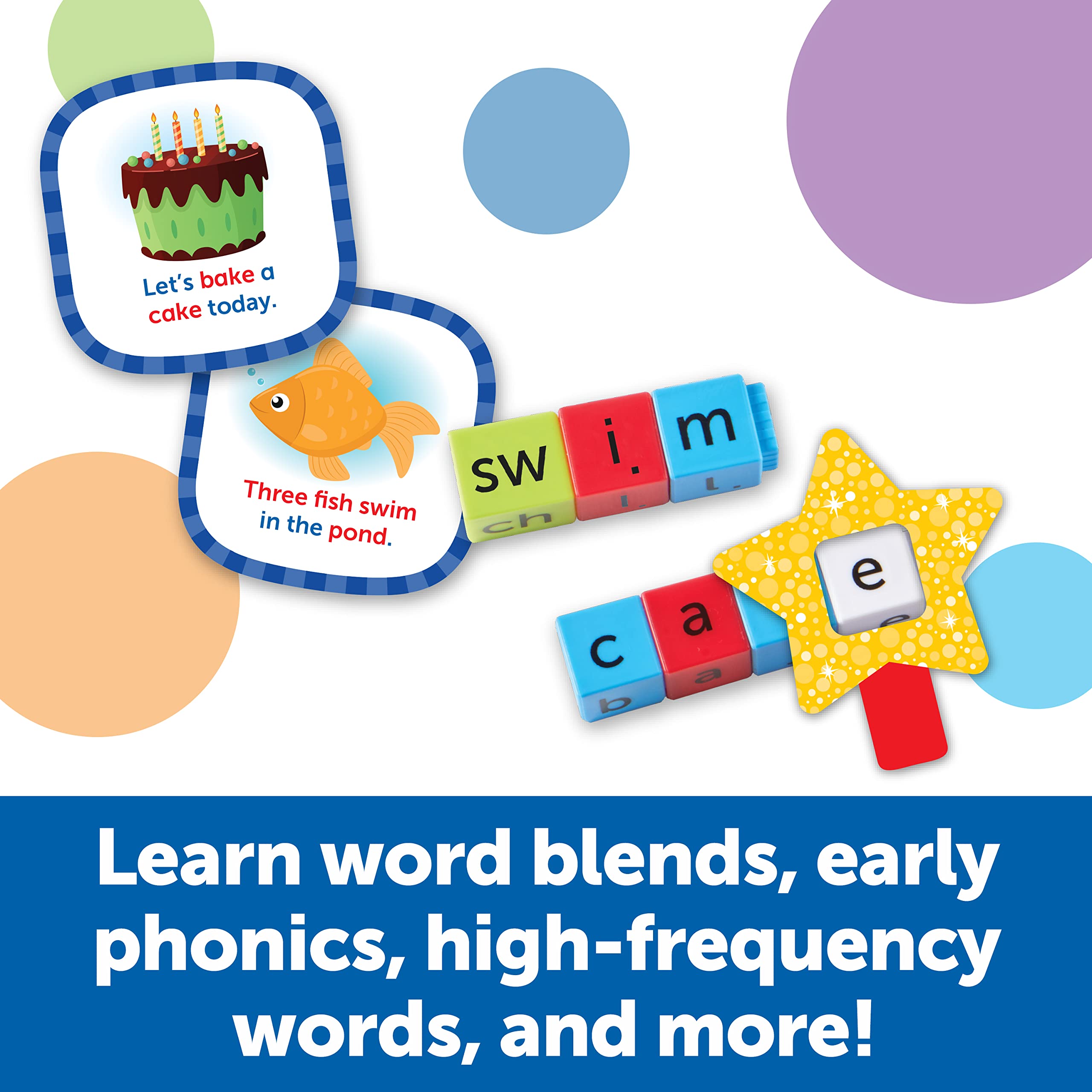 Learning Resources Skill Builders! 1st Grade Reading - 88 Pieces, Ages 6+ First Grade Learning Materials, Homeschool and Classroom Supplies, Reading Games for Kids