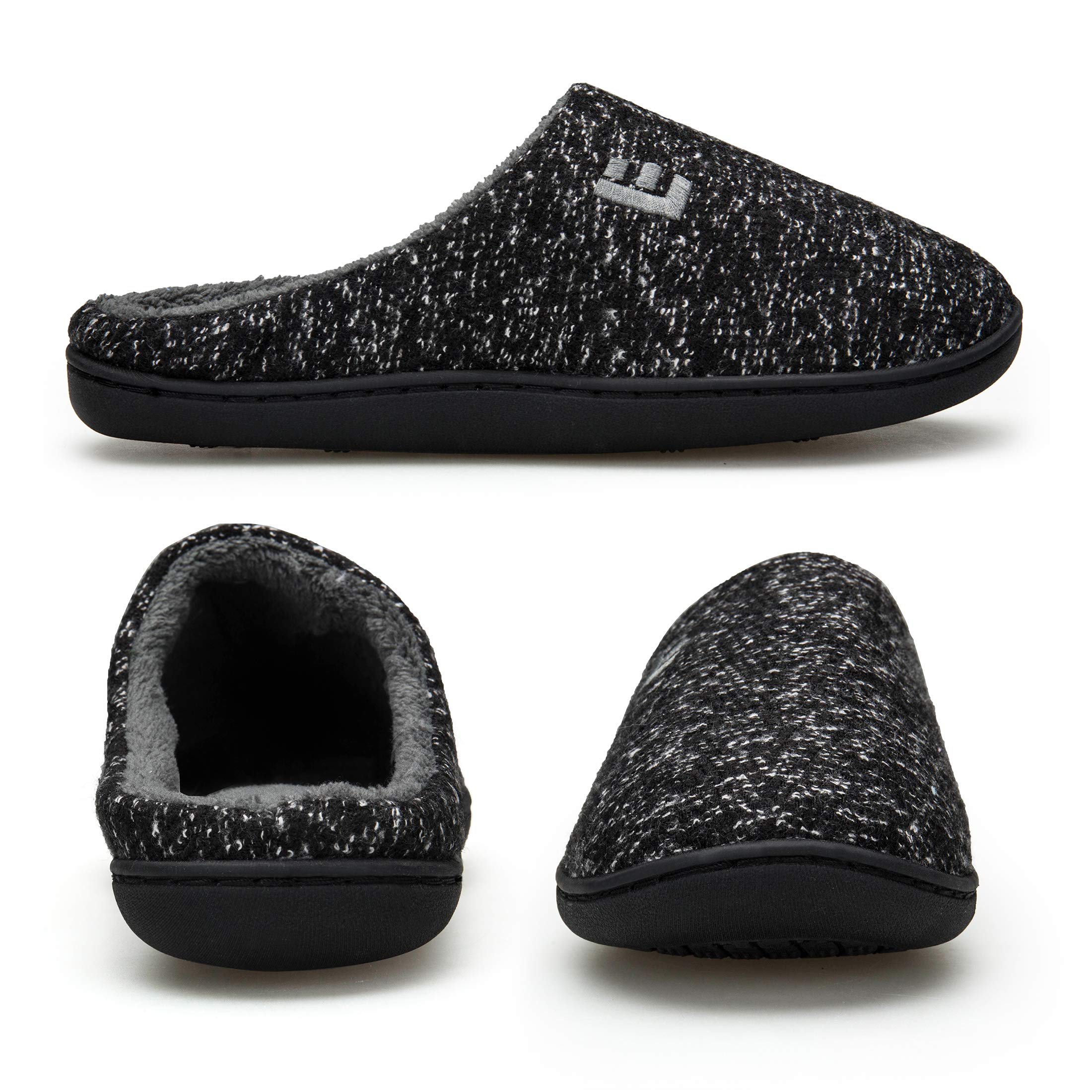 EAST LANDER Women’s Memory Foam House Slippers Soft Sole Anti-Slip Slippers Indoor Shoes ELMT004-W1-L