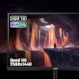 acer Nitro XV271UM3 27 inch QHD 180Hz IPS FreeSync HDR 95% DCI-P3 view 4