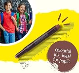 Online Double-Sided Pen Ink Cartridges Brown 5 Pack Universal Refills for view 5
