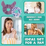 Disney Stitch Hair Clips Scrunchies & Folding Brush Girls Teens Stocking Filler view 4