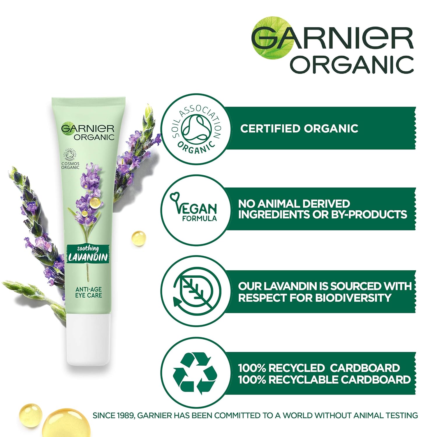 garnier lavender eye cream