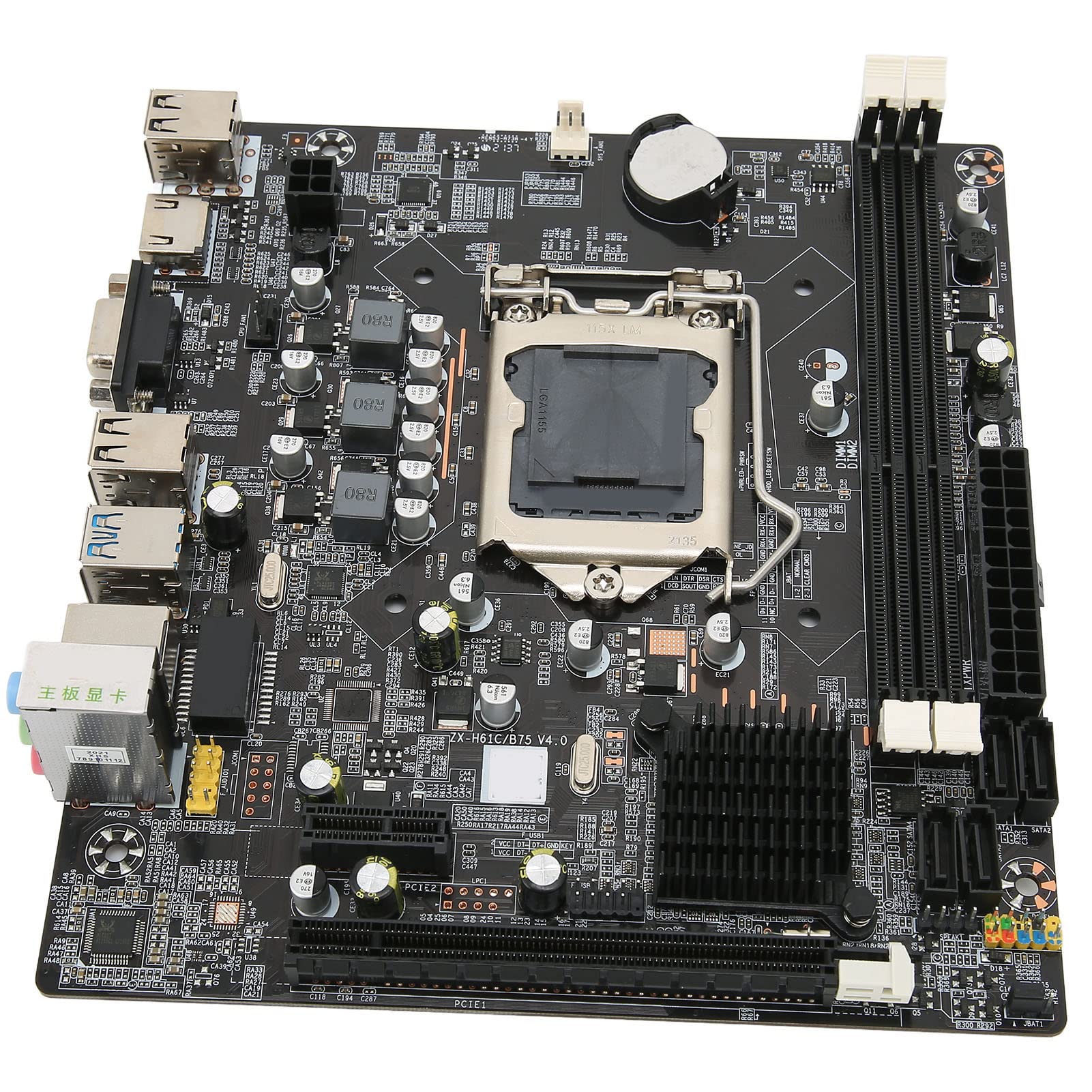 Photo 1 of Desktop Mainboard,Desktop Computer Motherboard LGA 1155 USB3.0 SATA Mainboard for Intel B75