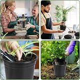 PEYOU 100Pcs 6in Plant Pots with 3 Tools & 100 Labels Garden Set view 8
