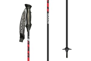GOODE G-Max Summit Ski Poles – Lightweight & Durable Carbon Composite Downhill Ski Poles for Men & Women – Ergonomic Grip & Shock Absorbing Design – Pair