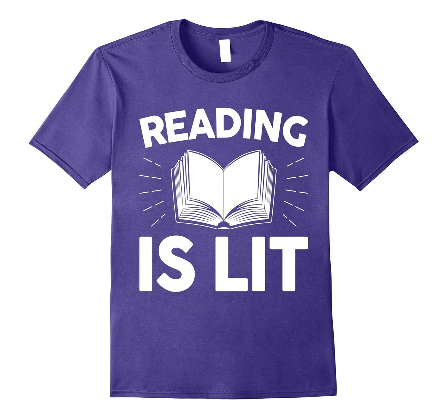 Reading Is Lit Library Books Funny Book Worm T-Shirt-Rose