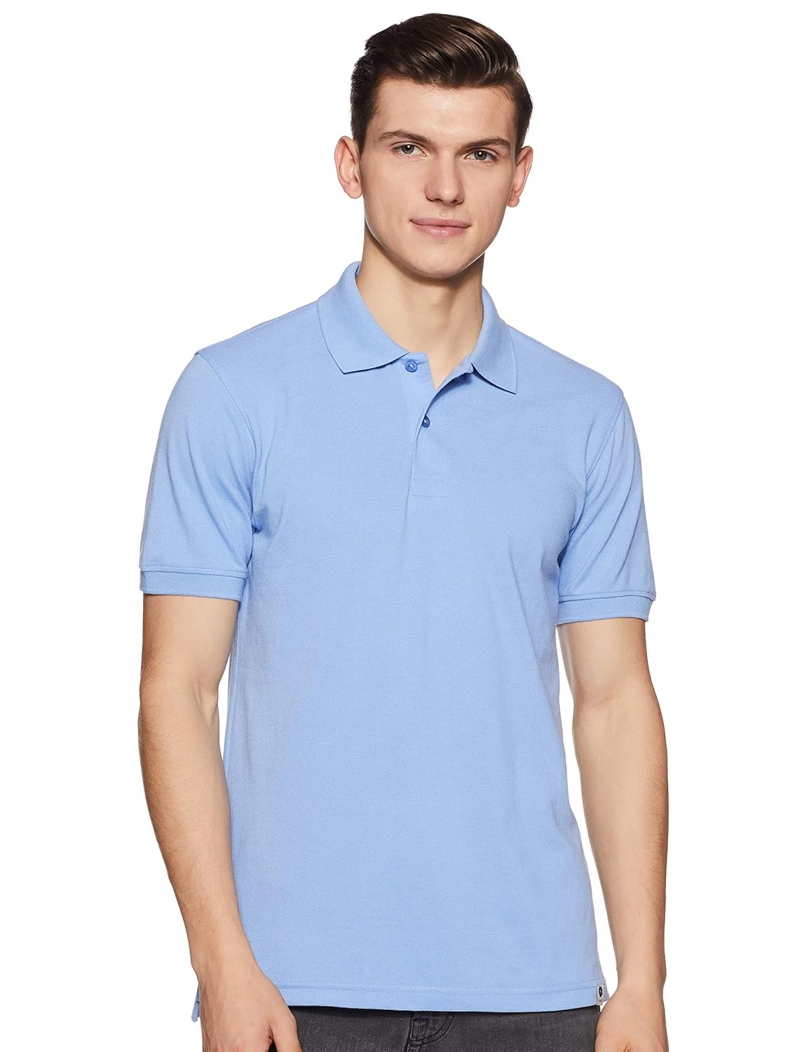 Aqua Colour Men's Solid Slim Fit Polo Best Price With Best Deal in