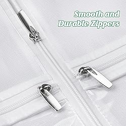 MISSLO Portable 70" Wedding Dress Garment Bag with