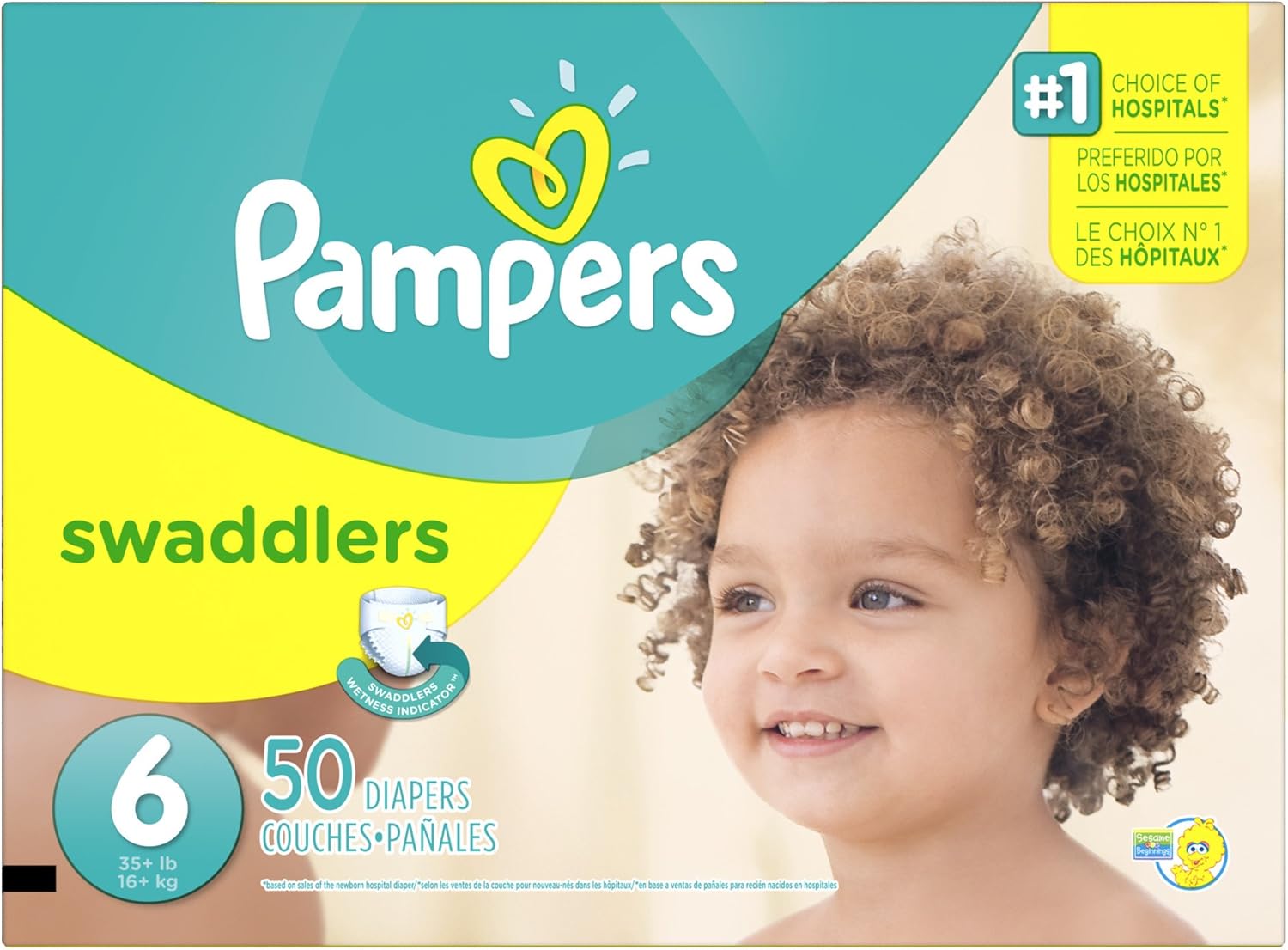 swaddlers pampers size 6