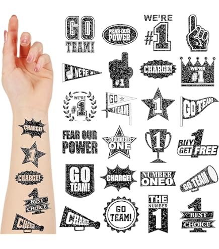 thumbnail image 2 of Red Heart Temporary Tattoos – Waterproof, Gem Stone Shape, 1.5cm, UK Made 2 of 6