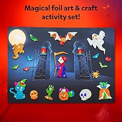 Skillmatics Foil Fun - Halloween, No Mess Art for