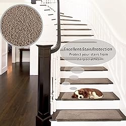 PURE ERA Carpet Stair Treads Ultra Plush 9.5" X