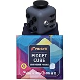 FIDGYB Cube Fidget Stress Relief Toy for Adults &amp; Kids, Smooth, Quiet Sensory Toy for Anxiety, Focus &amp; ADHD Idea[DGB]