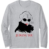The Devil Wears Prada Judging You Miranda Priestly Pop Art Long Sleeve T-Shirt