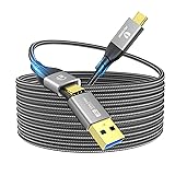 For Thunderbolt 4 Cable 40Gbps 2 in 1 USB C Cable
