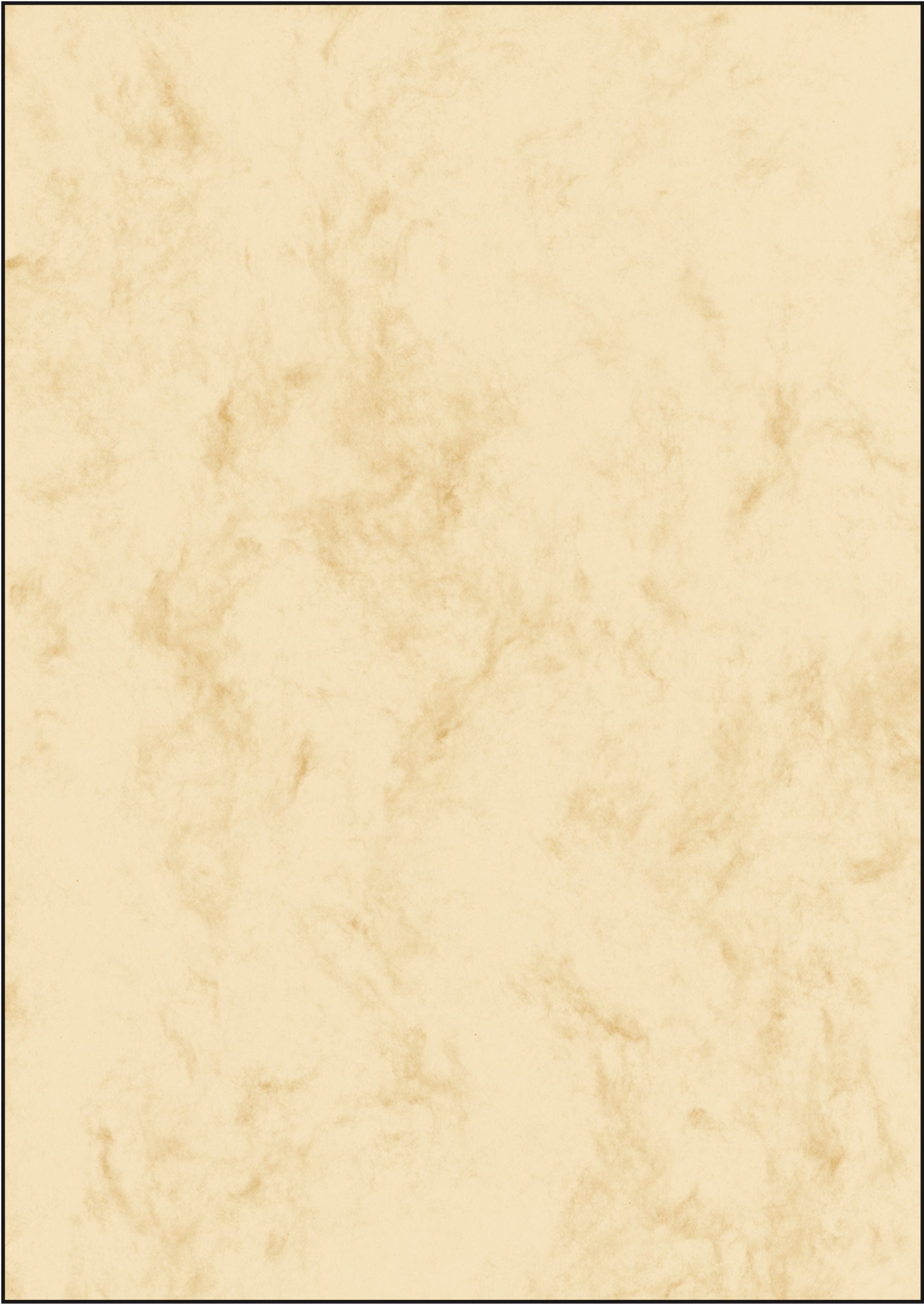 SIGEL DP397 Marbled Writing Paper, A4, 200 gsm double sided, Beige, 50 sheets