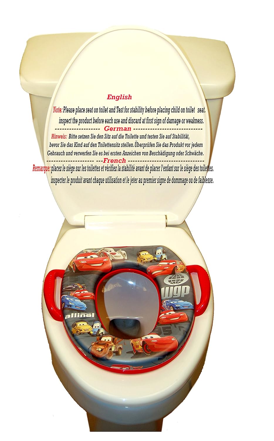 disney pixar cars potty seat