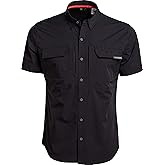 Vortex Men's Callsign Short Sleeve Shirts - UPF Sun Protection, Moisture Wicking, Stretch Fabric