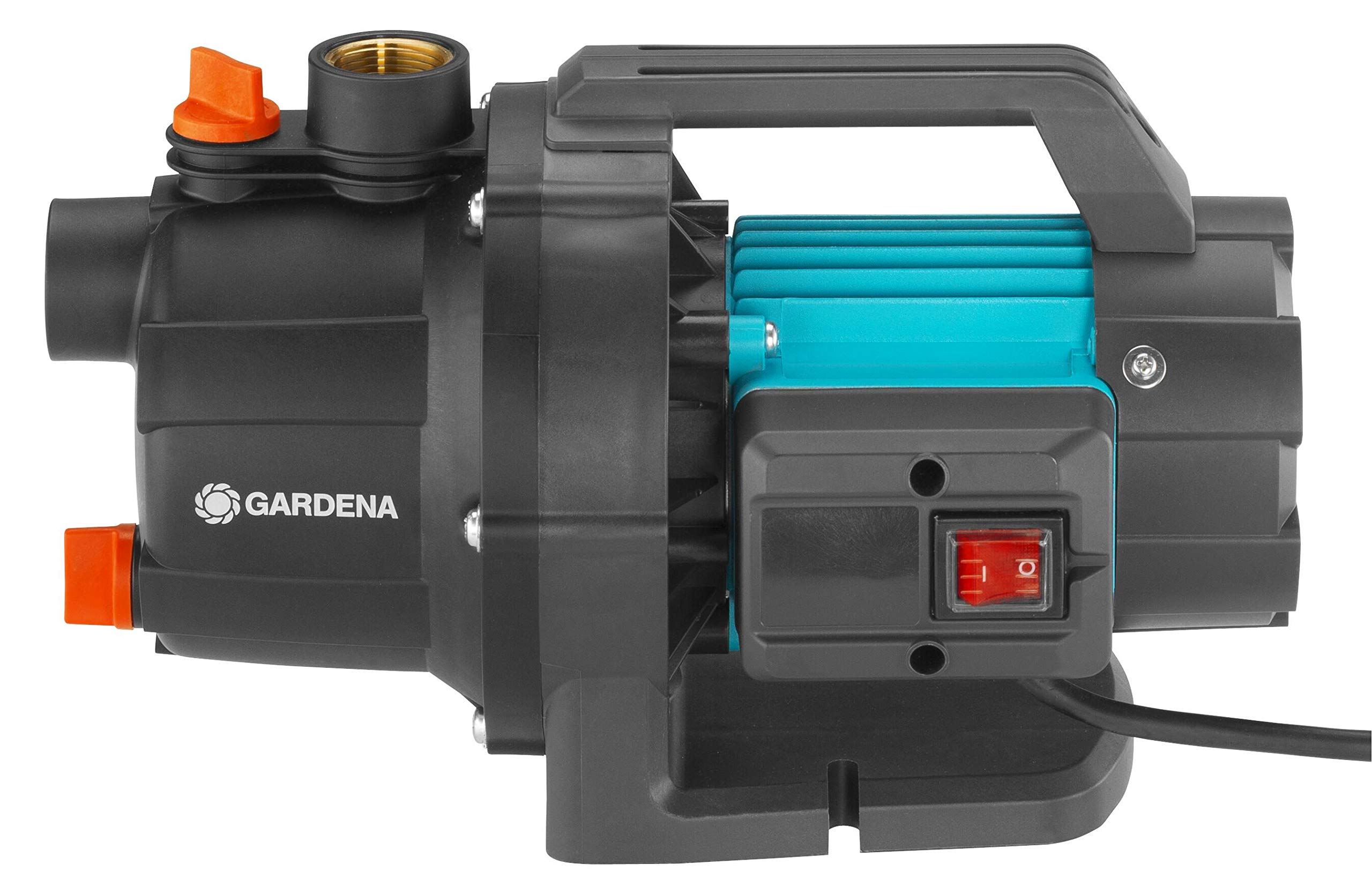 Gardena Gartenpumpe 3000/4 Basic: Bewässerungspumpe mit 3000 l/h Fördermenge, Leistung 600 W, langlebig dank Edelstahlwelle, Regneranschluss möglich (9010-47) 6