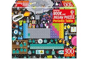 Usborne Book and Jigsaw Periodic Table: An Entertaining and Educational Exploration of the Universe's 118 Chemical Elements, 