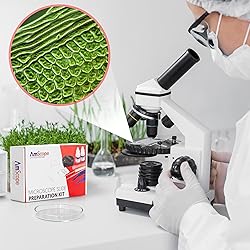 AmScope Microscope Slide Preparation Kit - Includes