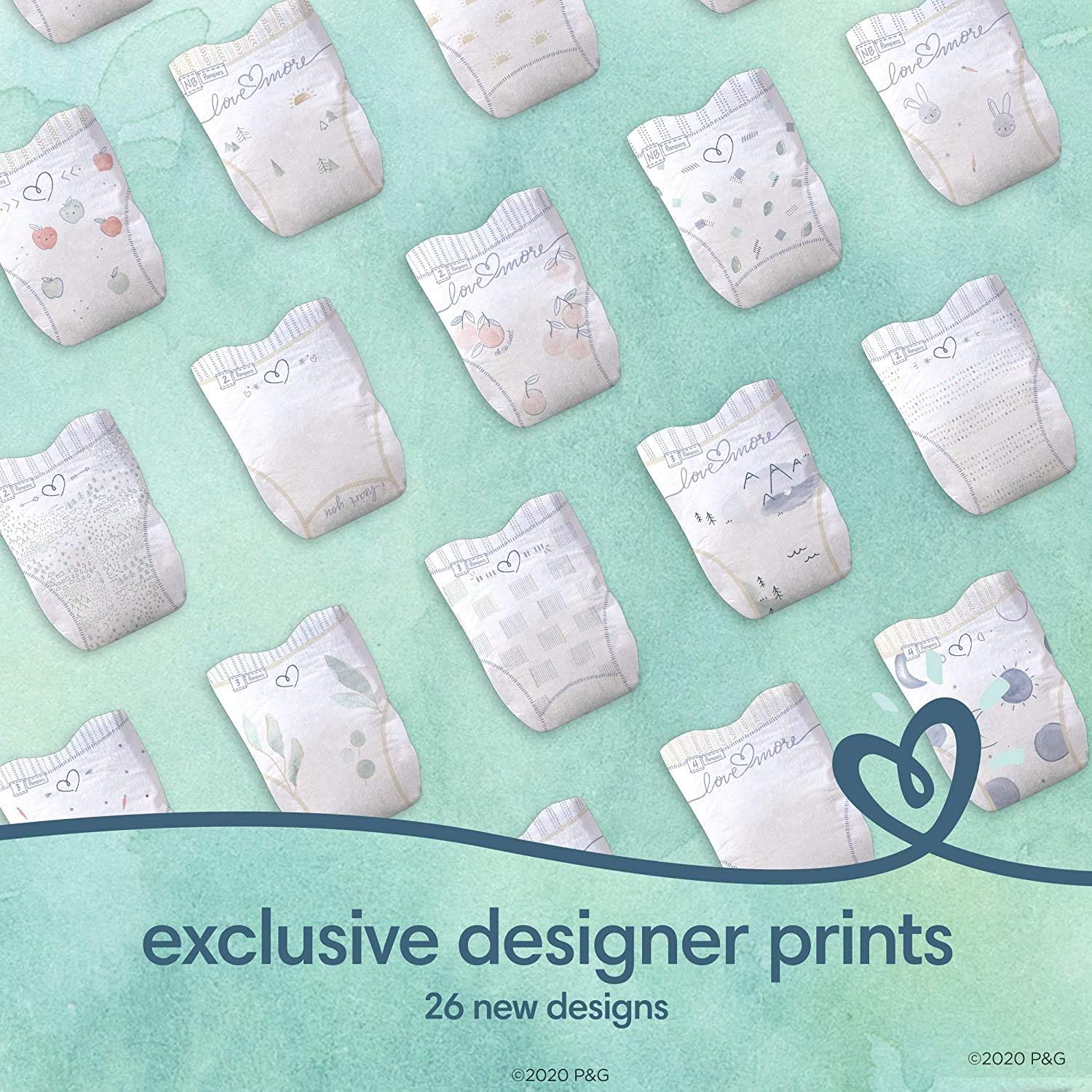 Diapers Size 4, 150 Count - Pampers Pure Protection Disposable Baby Diapers, Hypoallergenic and Unscented Protection, ONE MONTH SUPPLY: Health & Personal Care