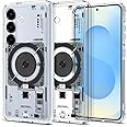 Spigen Ultra Hybrid MagFit Designed for Galaxy S25 Case [Qi2 Certified/Magnet for Galaxy] (2025) - Neo One