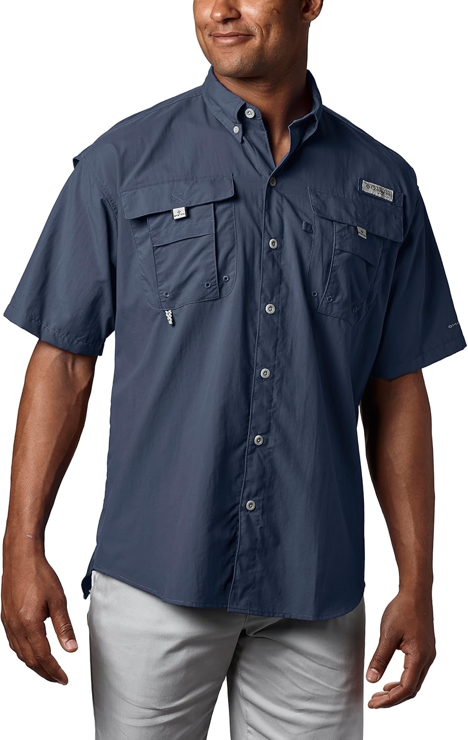 Columbia Mens PFG Bahama Ii Short Sleeve Shirt: Clothing